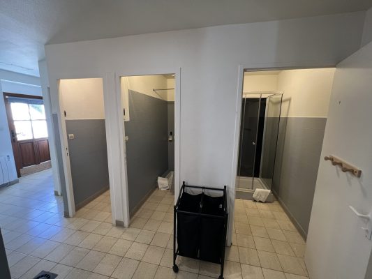 Salle de bain commune pour tout le gîte